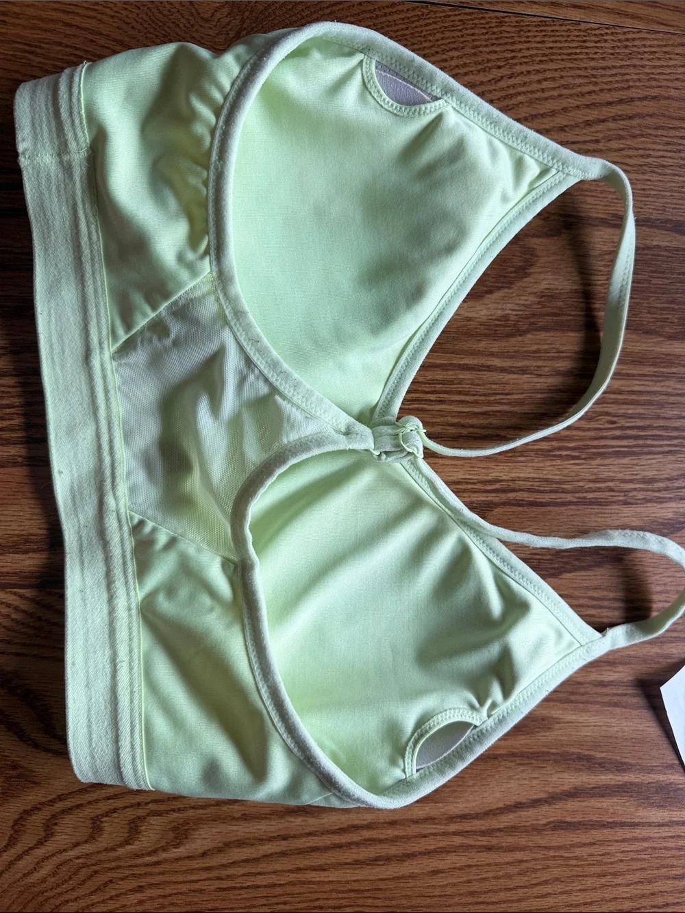Nike Pale Yellow Light-Support Sports Bra